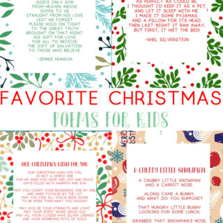 christmas poems kids