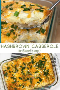 Hashbrown Casserole Without Soup {An Easy Brunch Recipe}