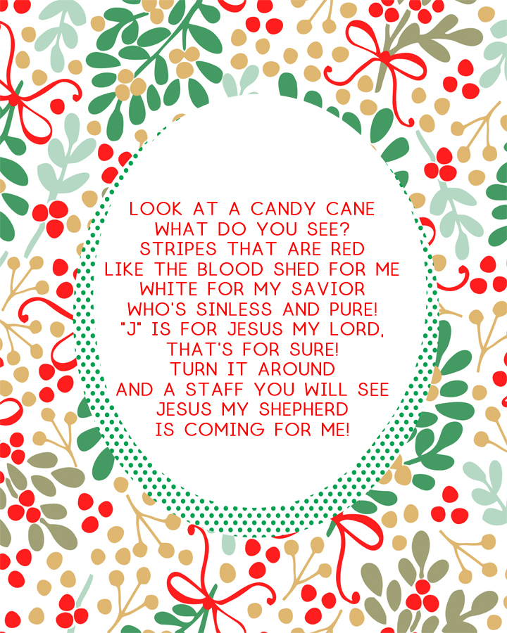 candy cane poem