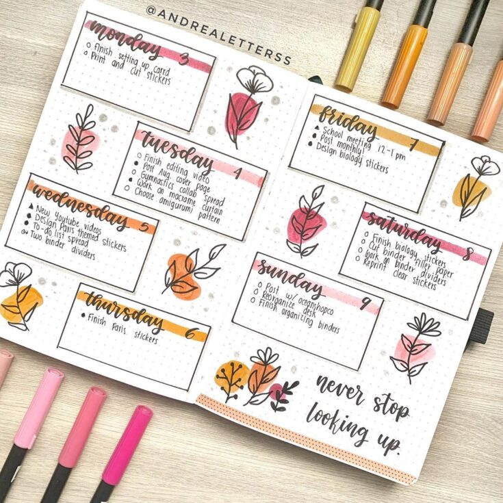 Image for 20 Amazing Bullet Journal Spreads to Inspire You
