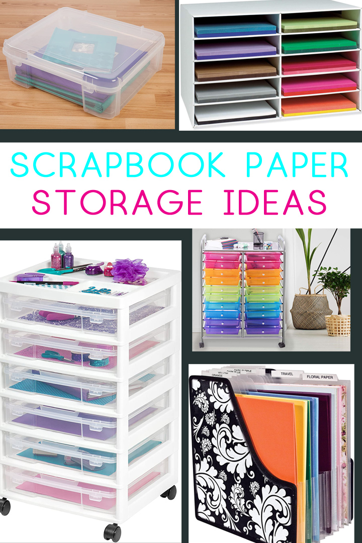 DIY 12×12 Scrapbook Paper Storage – Scrap Booking