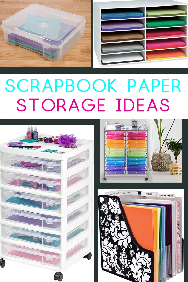 How To Organize Scrapbooking Supplies