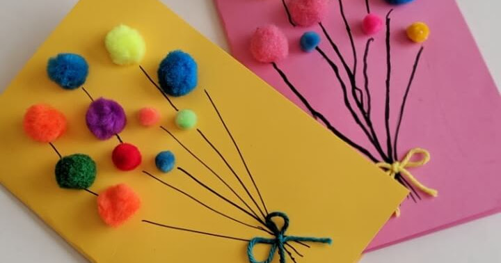 Fun pom pom crafts - so many ideas you will not have thought of! ·  VickyMyersCreations