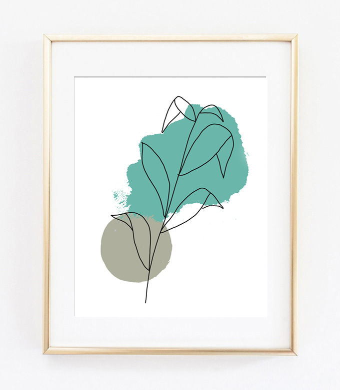 botanical printable