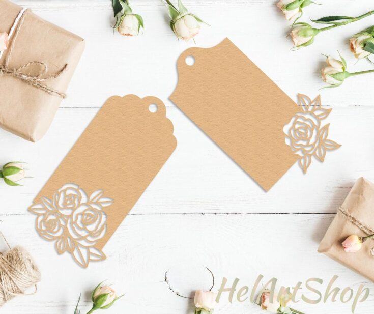 Christmas Present Tags SVG