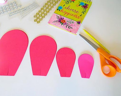 how to make paper flowers paper flower template