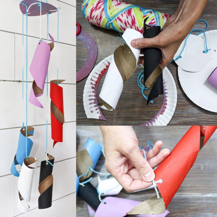Image for Easiest Toilet Paper Roll Wind Chimes from Toilet Paper Tubes