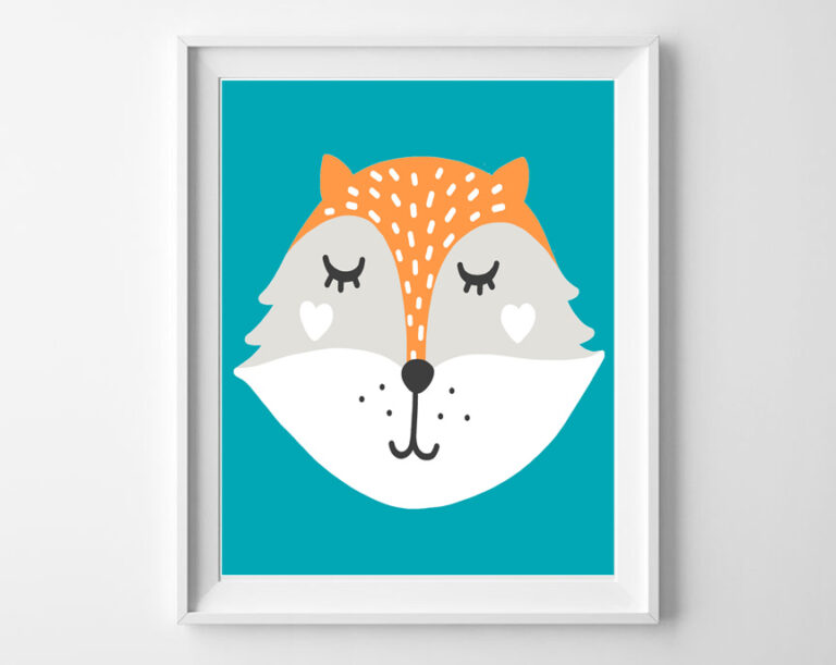 Animal Nursery Prints {Free Woodland Animals Printables}