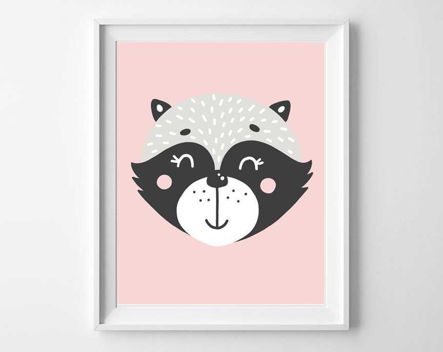 woodland printable