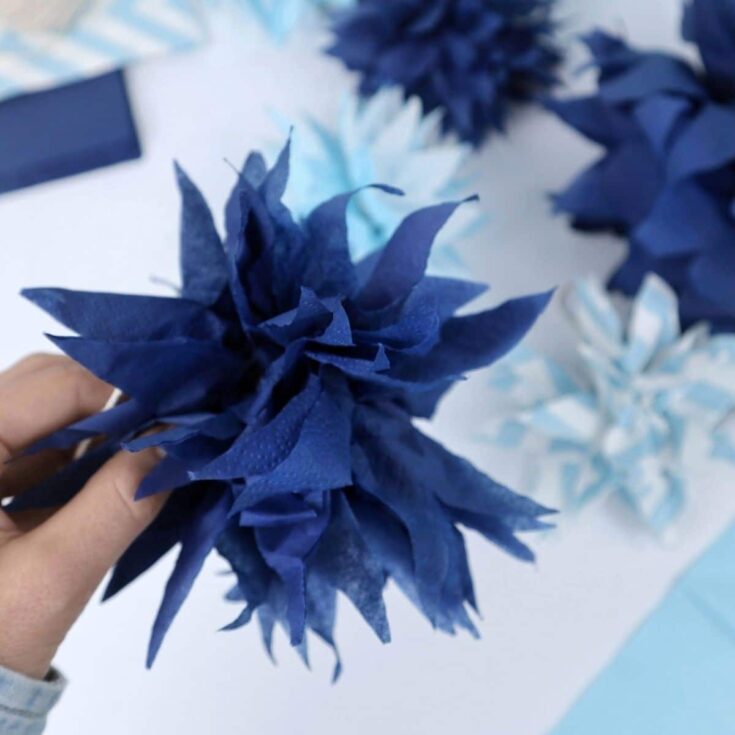 Image for How to Make Tissue Paper Pom Poms