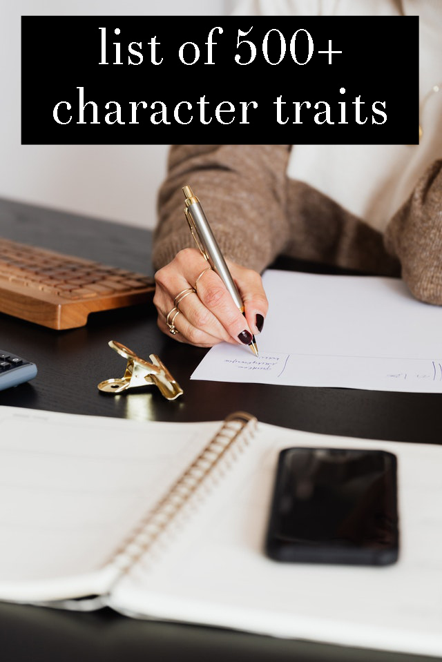 500 Character Traits List  Free Printable PDF Reference & Support