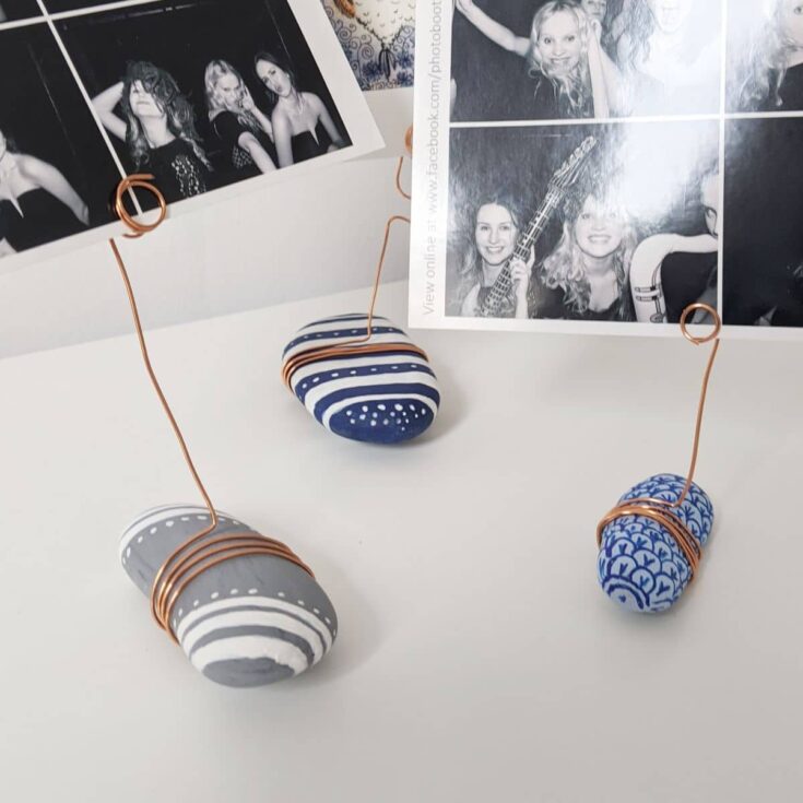 Image for DIY Rock Photo Holders