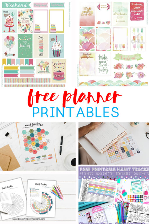 Weekly Planner Printables {Free for Your Happy Planner} Weekly Planner Printables {Free for Your Happy Planner}