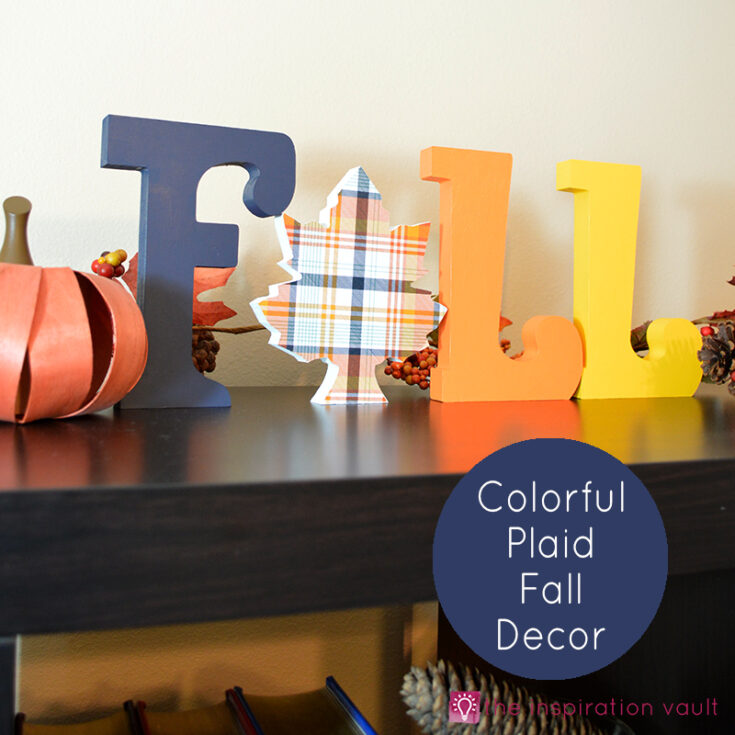 Image for Colorful Plaid Fall Decor