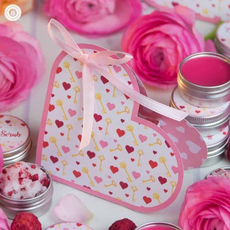 Image for Heart Favour Boxes | Free Printable