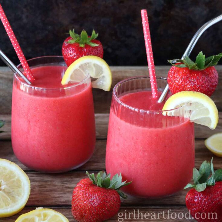 Image for Frozen Strawberry Lemonade (4 ingredients)