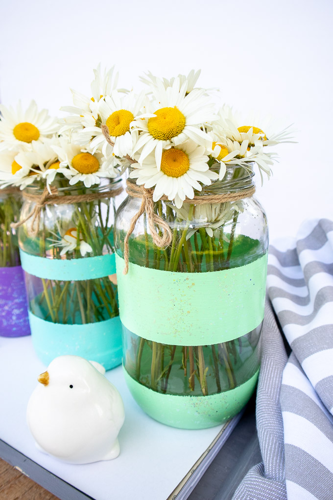 Diy Craft Ideas For Glass Vases And Jars