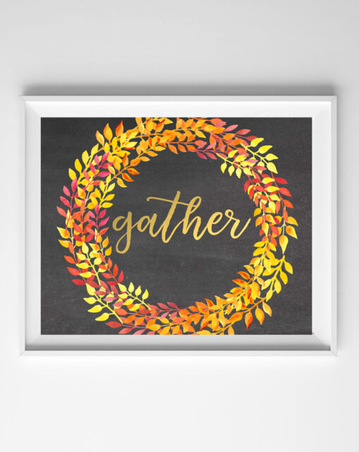 Thanksgiving Printables {Free Printable Art and Banners}