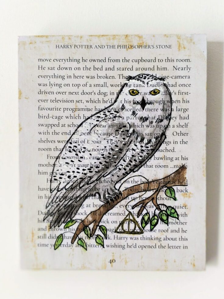 Make a Harry Potter Inspired Owl Craft