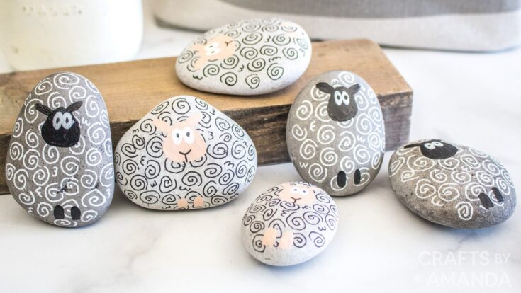 Need Rock Painting Ideas? 100+ Painted Rocks (with tutorials