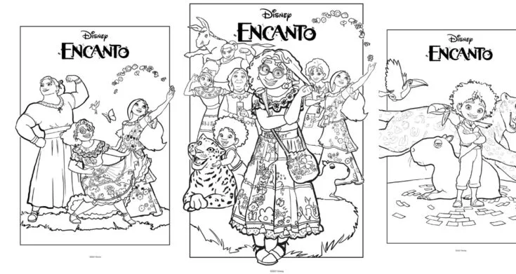 540  Free Coloring Pages Disney Encanto  HD