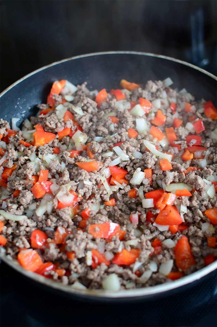 Ground Beef and Rice One Pan Dinner