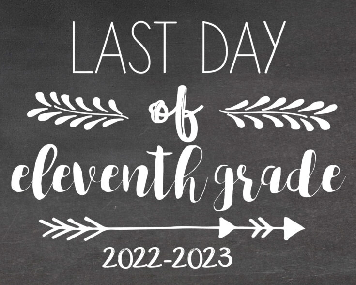 last day of eleventh grade