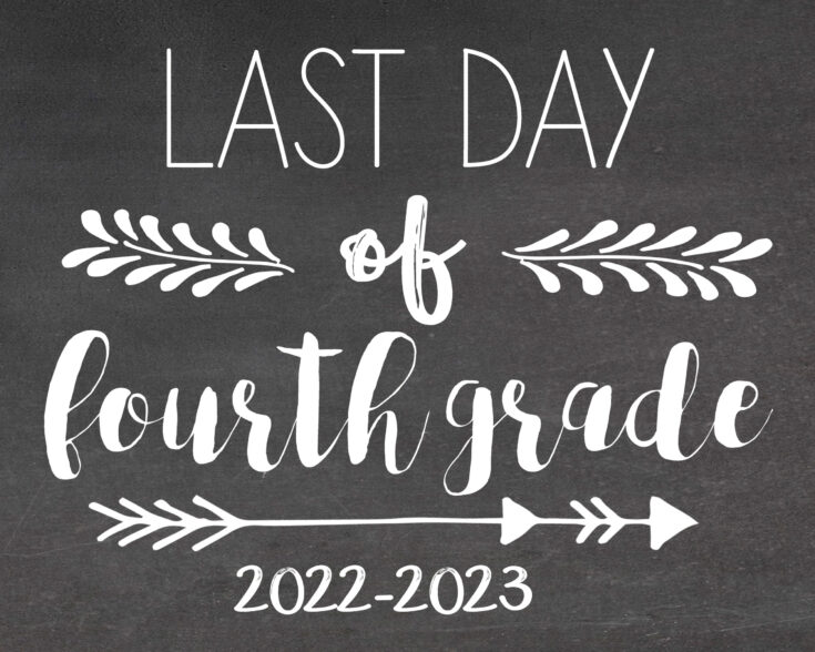 Image for last day of fourth grade