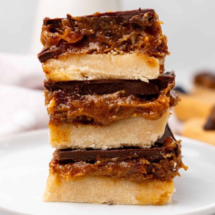 Image for Healthy Millionaire Shortbread (Vegan + Gluten-free)