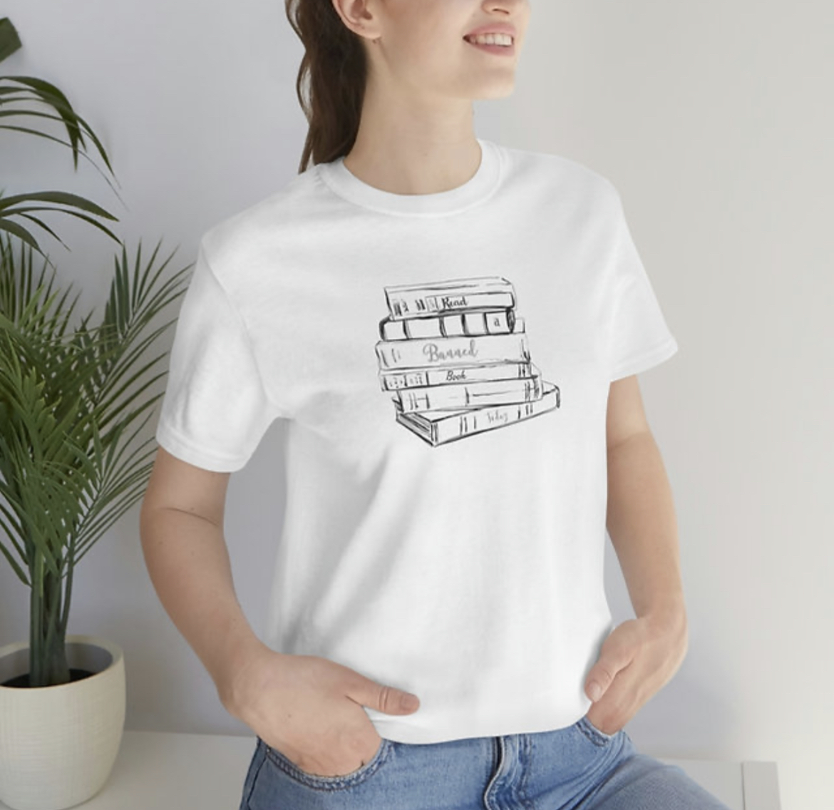 bookworm tee