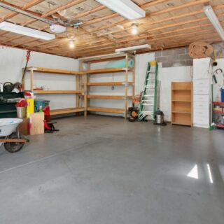 Garage hall in the house.